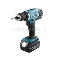 Аккумуляторная дрель-шуруповерт Makita DDF453RFE