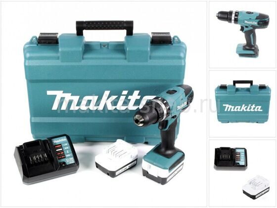 Аккумуляторная дрель-шуруповерт Makita DF457DWE 1230742102