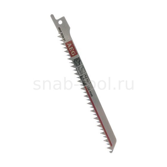 AEG Полотно для сабельной пилы SZ BL 152x4,2 2шт 4932323801