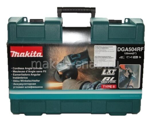 Аккумуляторная углошлифовальная машина Makita DGA504RF 1230757302