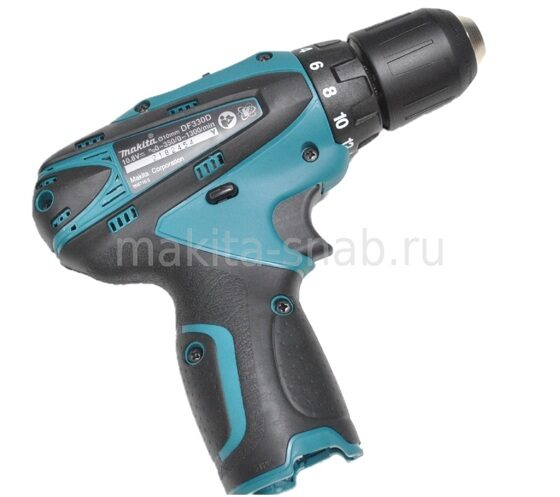 Аккумуляторная дрель-шуруповерт Makita DF330DZ