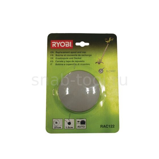 Ryobi Шпуля с леской 1.5мм, для RLT4027 RAC122 5132002670 1718092102