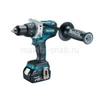 Аккумуляторная дрель-шуруповерт Makita DDF481RTE